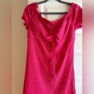 Pink dress